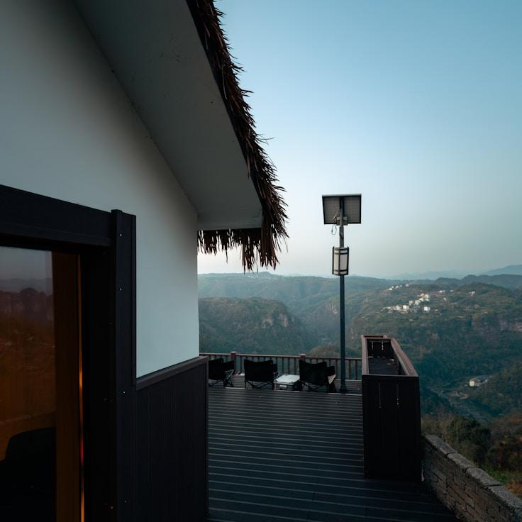 Entertainment zone at night in Spain